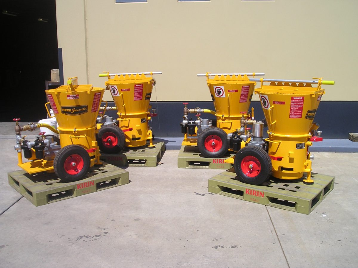 Reed LOVA Gunite Machines