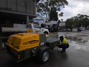Trailer pump inspection