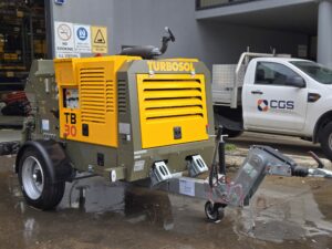 Turbosol TB30 concrete pump