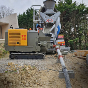 Turbosol TB30 concrete pump